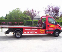 Romuald Cordier, spécialisée dans le dépannage et le remorquage de véhicules