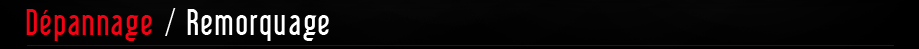 Dépannage / Remorquage